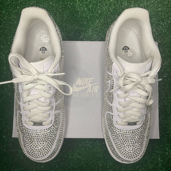 Custom Rhinestone Air Force 1s - Picture 6 of 11